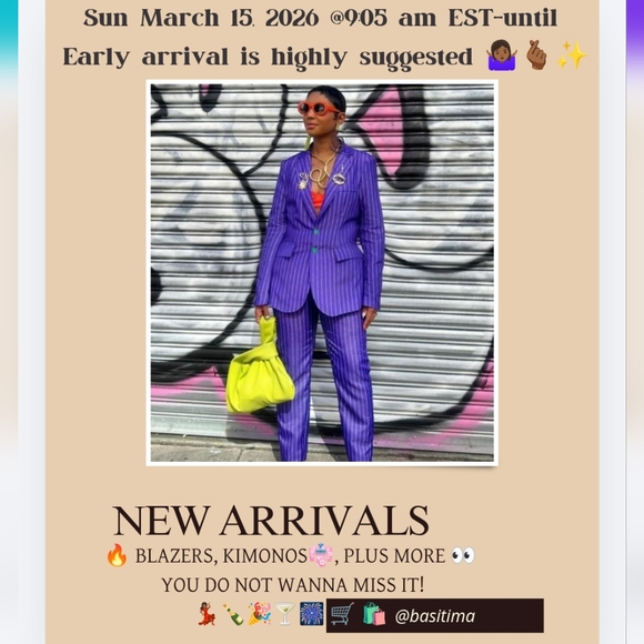 Jackets & Blazers - 💋MARCH 15@9:05am EST JOIN ME LIVE!! Listing for UNLISTED ITEMS during live show